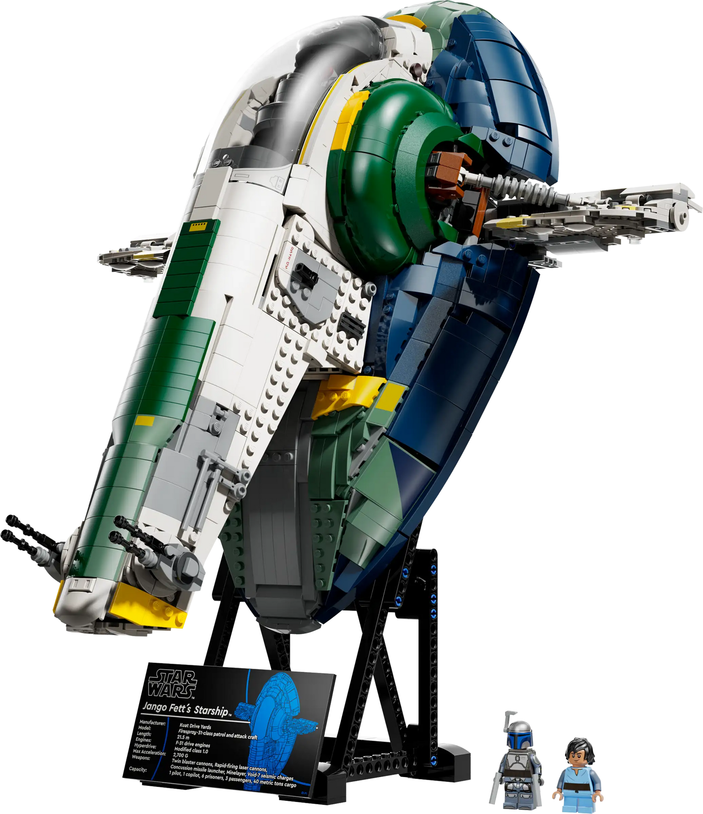 LEGO Jango Fetts Firespray-class ruimteschip - 75362