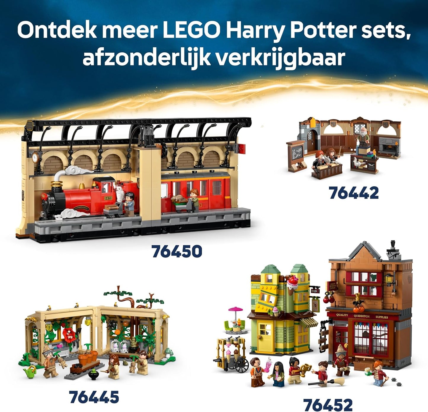 LEGO Harry Potter Kasteel Zweinstein: de Hoofdtoren - 76435