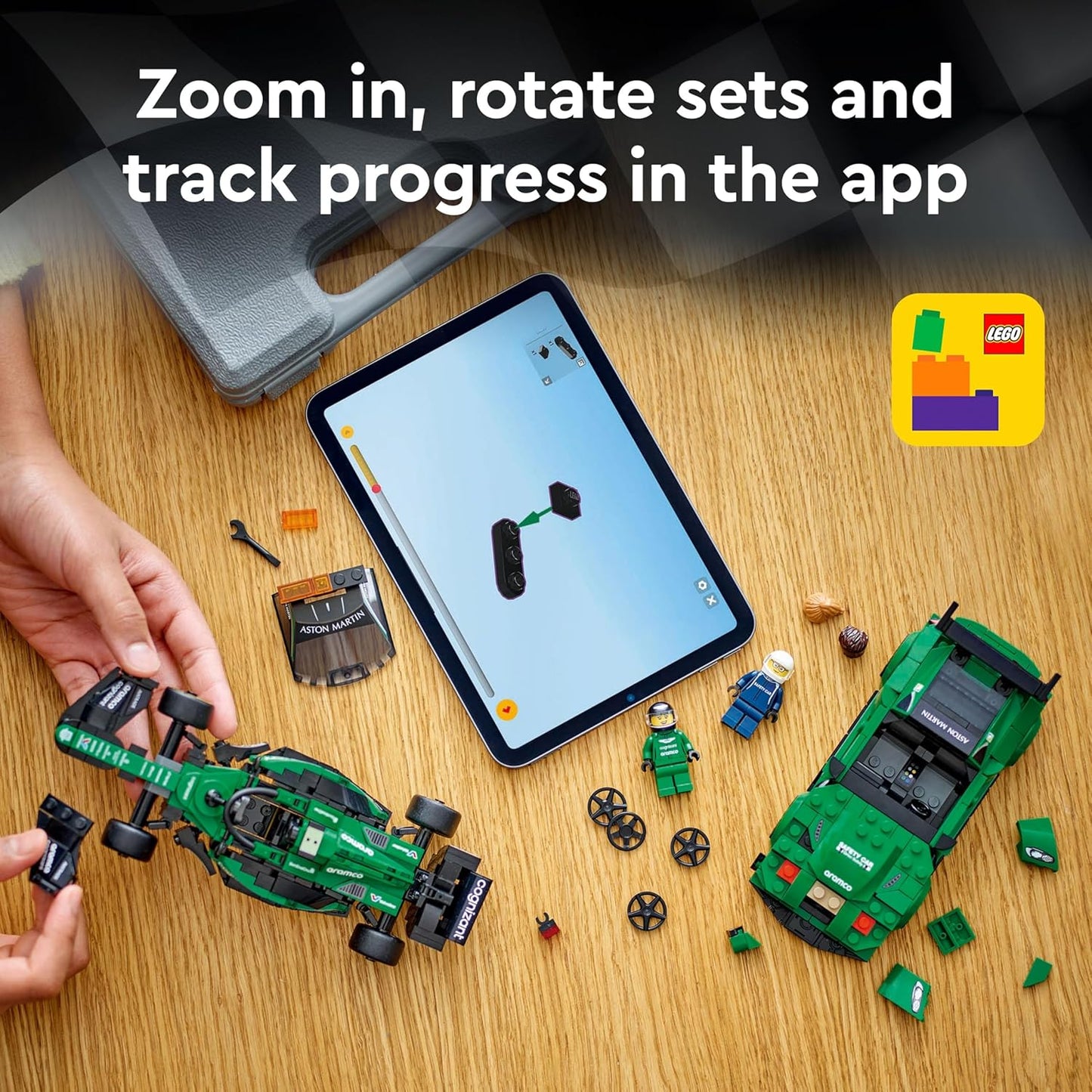 LEGO 76925 - Speed Champions Aston Martin Safety Car and AMR23 - 76925