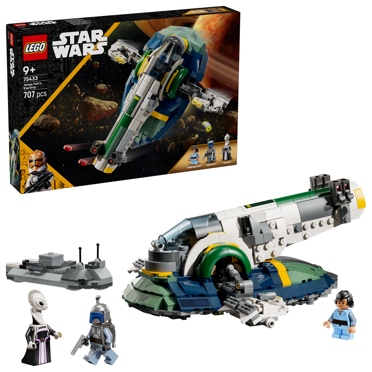 LEGO Jango Fetts ruimteschip 75433 StarWars (Pre-Order: augustus)