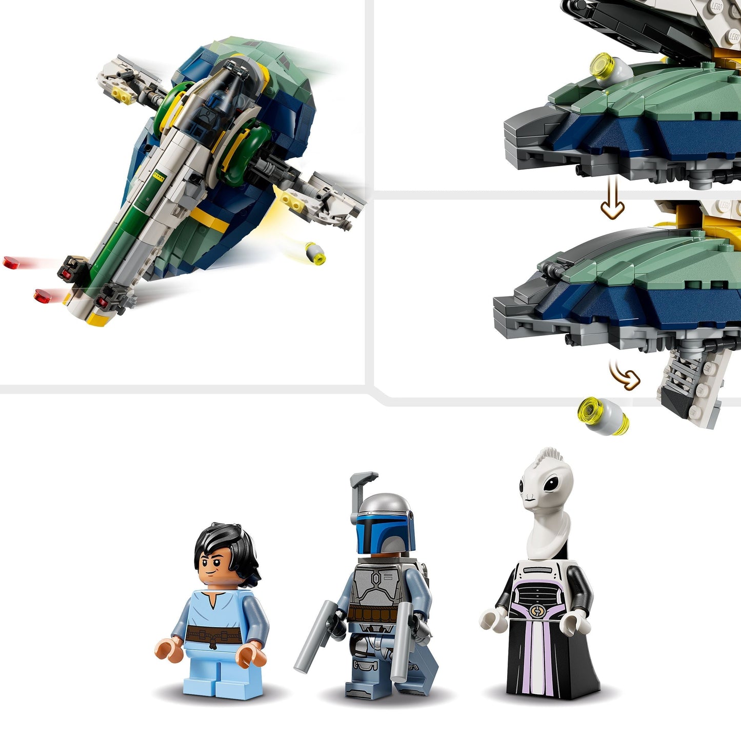 LEGO Jango Fetts ruimteschip 75433 StarWars (Pre-Order: augustus)