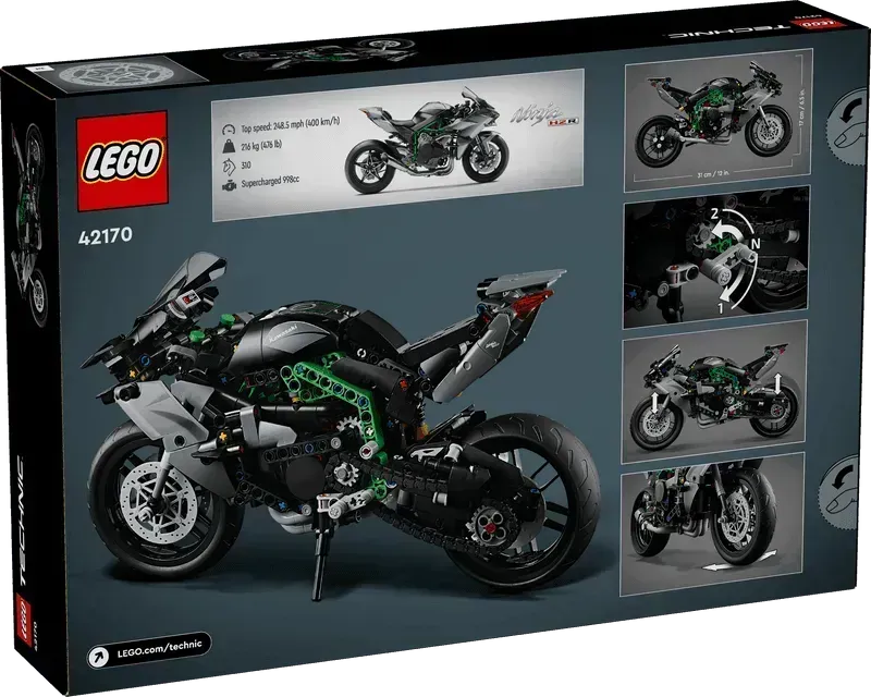 LEGO Kawasaki Ninja H2R motor 42170 Technic