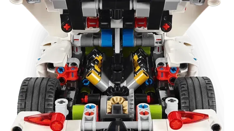 LEGO Koenigsegg Jesko Absolut Hypercar (wit) 42184 Technic