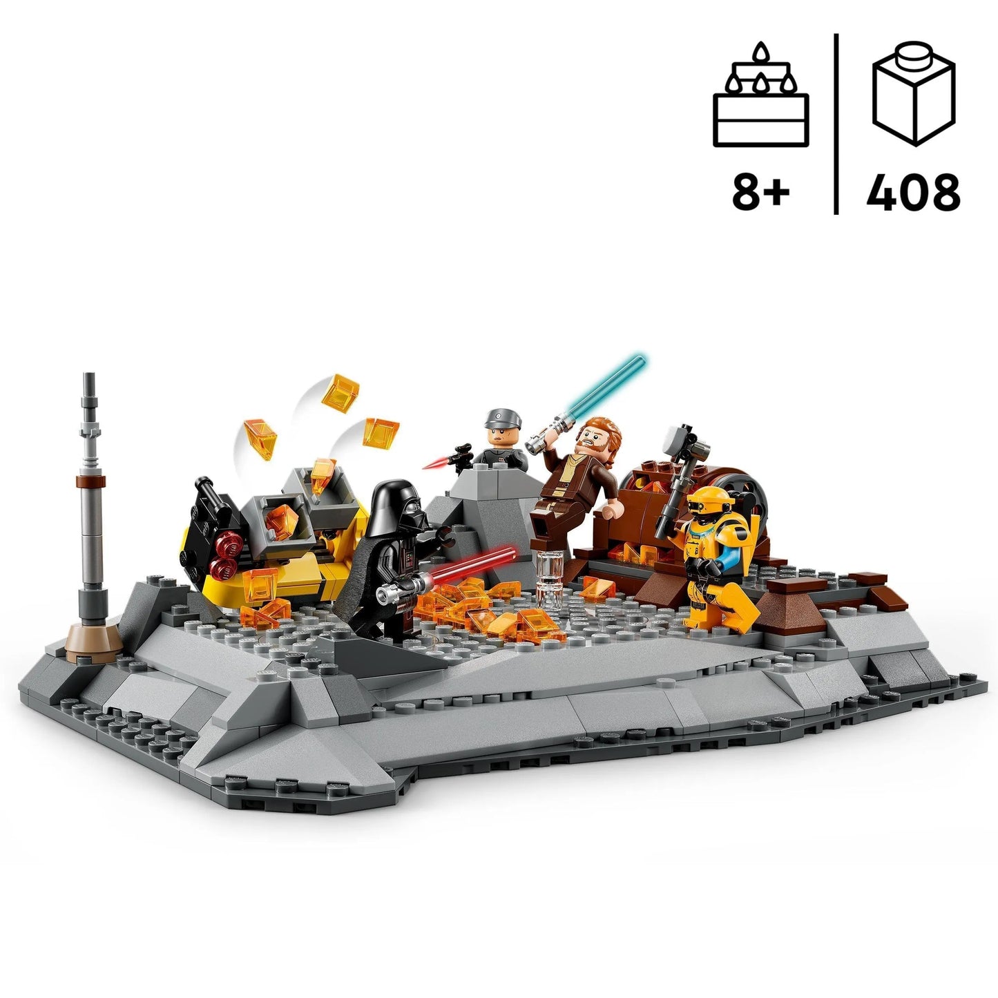 LEGO Obi-Wan Kenobi versus Darth Vader 75334 StarWars