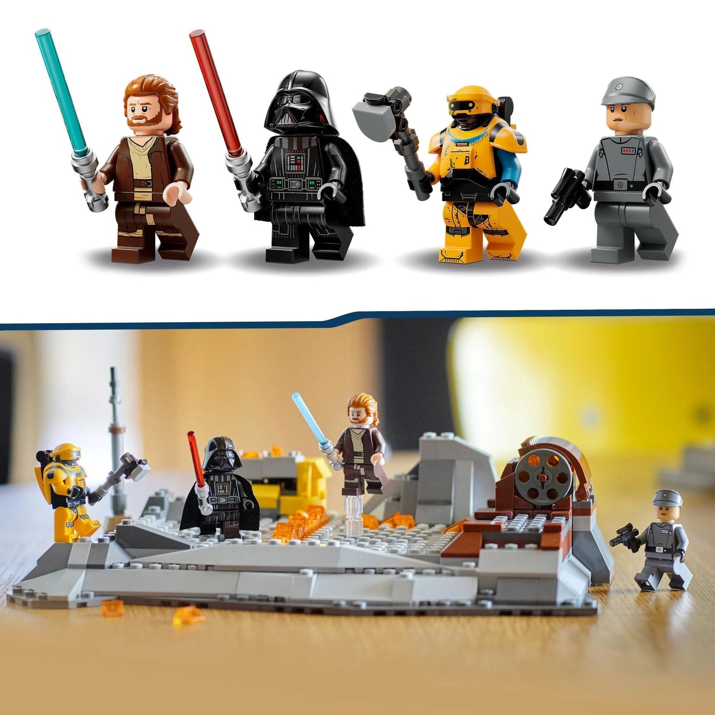 LEGO Obi-Wan Kenobi versus Darth Vader 75334 StarWars