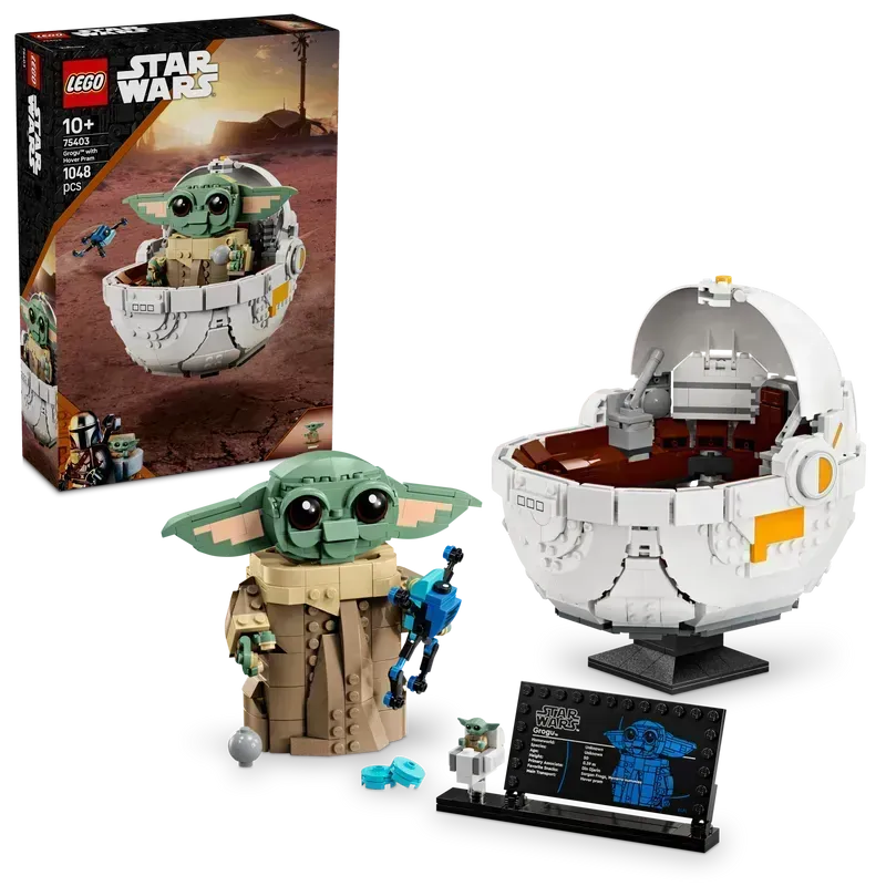 LEGO Grogu met zweefkinderwagen 75403 StarWars