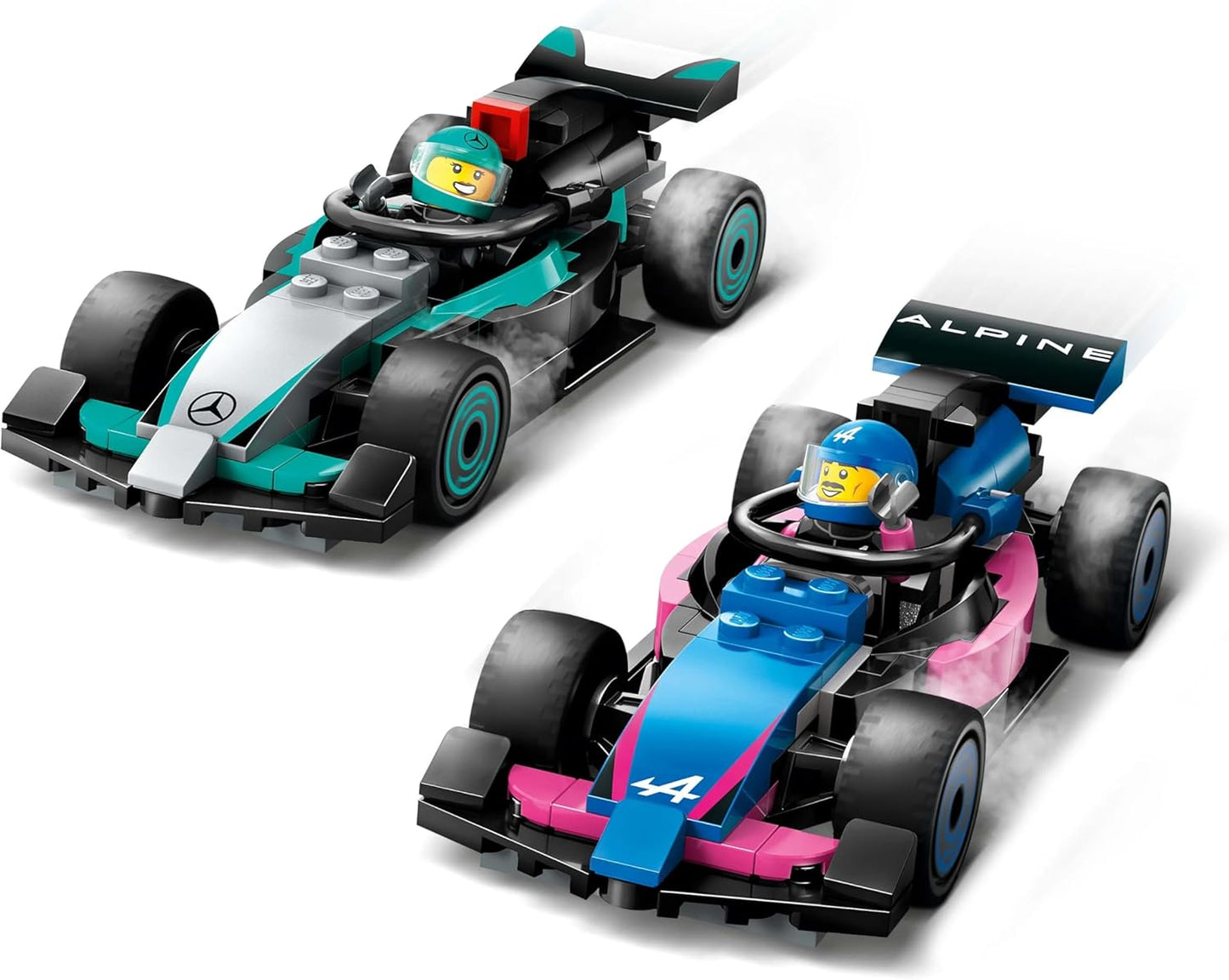 LEGO City F1 Garage with Mercedes-AMG and Alpine Cars Kit - 60444