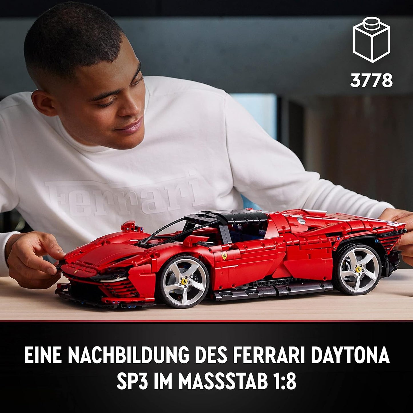 LEGO Technic 42143 Ferrari Daytona SP3, modelauto, bouwbaar model