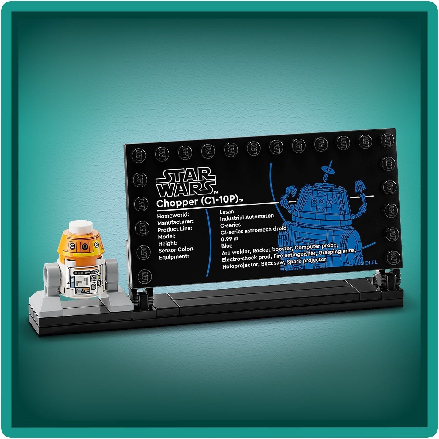 LEGO Chopper (C1-10P)™ Astromech Droid 75416 StarWars