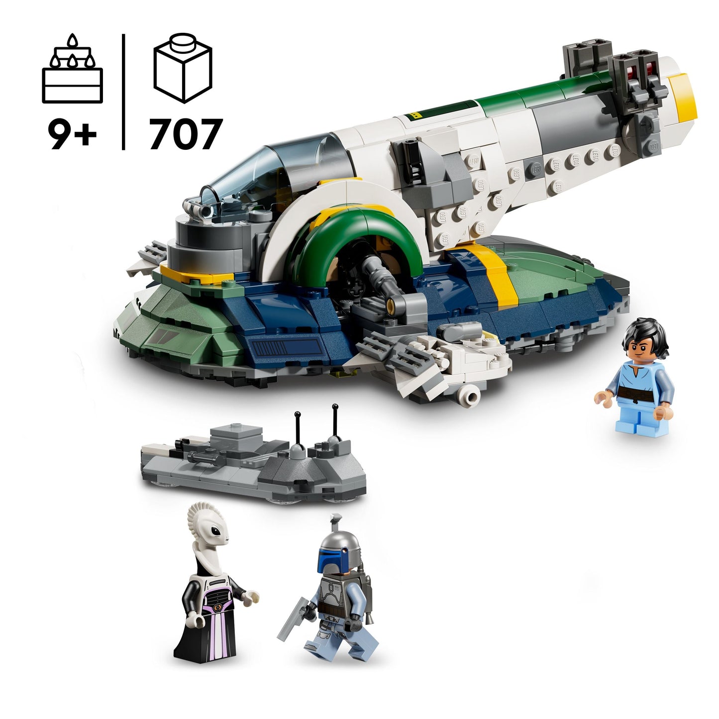 LEGO Jango Fetts ruimteschip 75433 StarWars (Pre-Order: augustus)