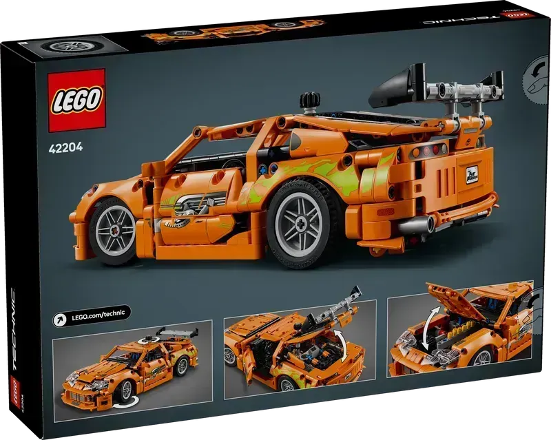 LEGO Fast and Furious Toyota Supra Mk4 42204 Technic