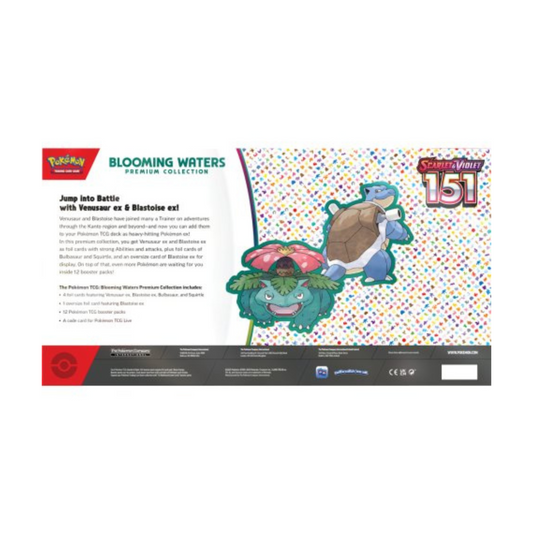 Pokémon 151 Blooming Waters Premium Collection Box