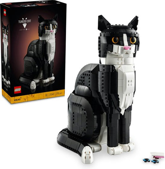 LEGO Ideas Zwart-witte kat - 21349
