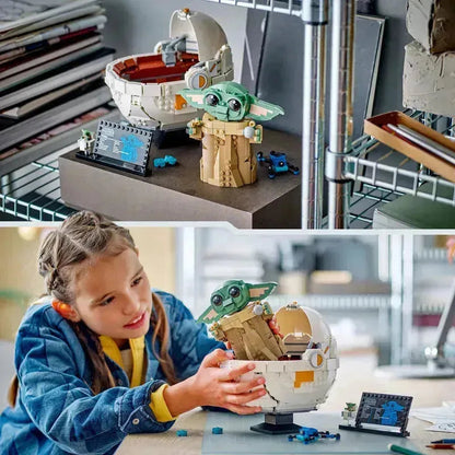 LEGO Grogu met zweefkinderwagen 75403 StarWars