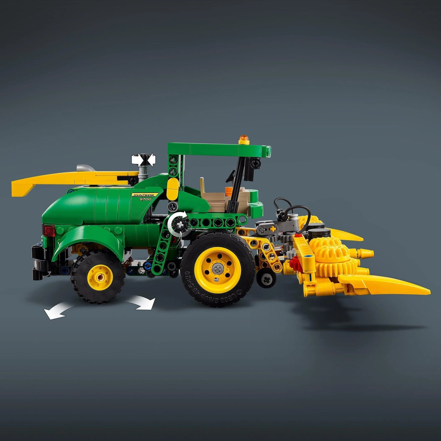 LEGO John Deere 9700 Maïshakselaar 42168 Technic