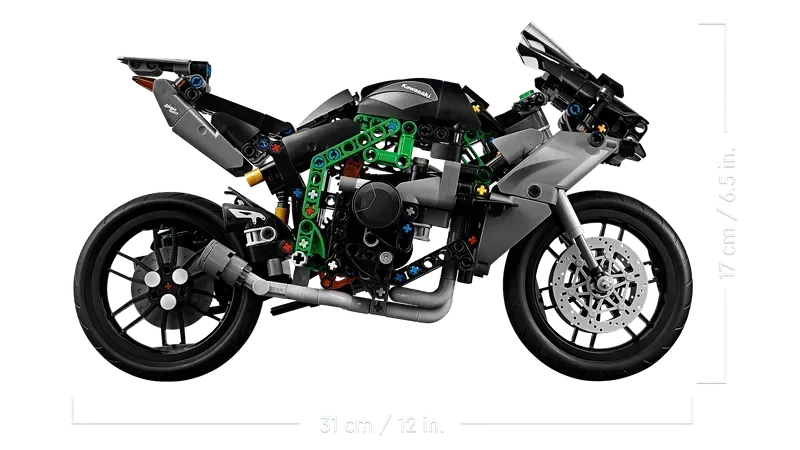 LEGO Kawasaki Ninja H2R motor 42170 Technic