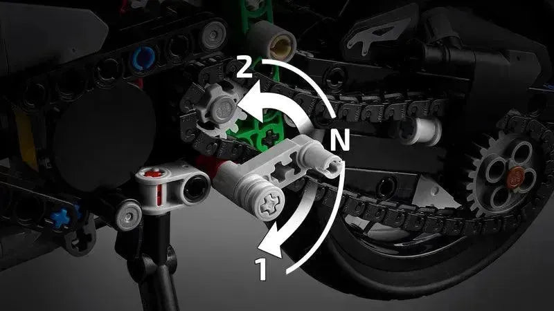 LEGO Kawasaki Ninja H2R motor 42170 Technic