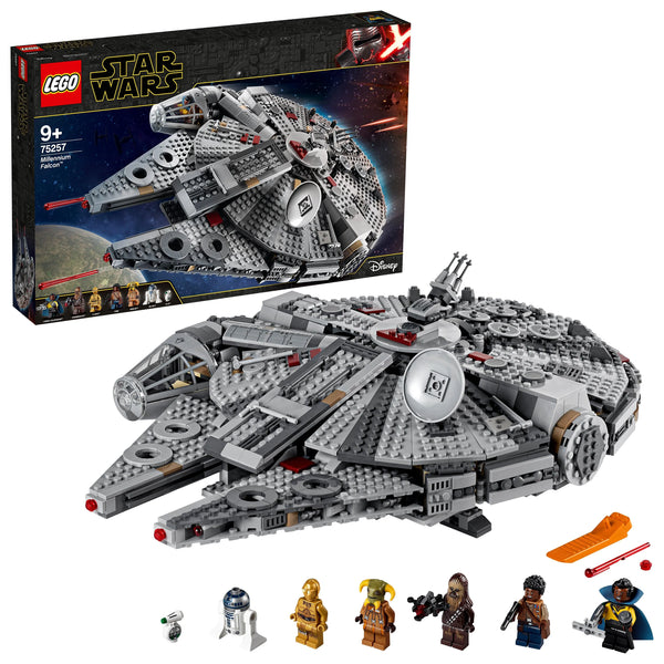 LEGO Millennium Falcon 2019: 1.351 delig 75257 StarWars UCS