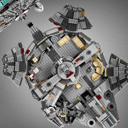 LEGO Millennium Falcon 2019: 1.351 delig 75257 StarWars UCS